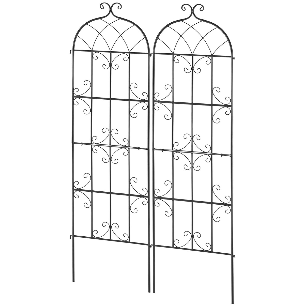 VEVOR decorative garden trellis enhances curb appeal while supporting vines