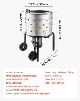 VEVOR stainless steel body resists corrosion for long-term durability in shed or backyard use.