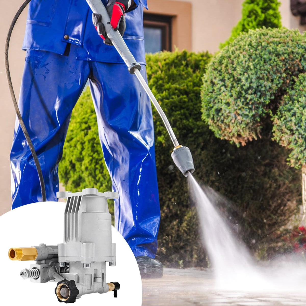 VEVOR one-piece head ensures tight seals and reliable starts.