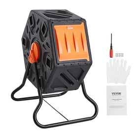 VEVOR easy-access door simplifies emptying and maintenance.