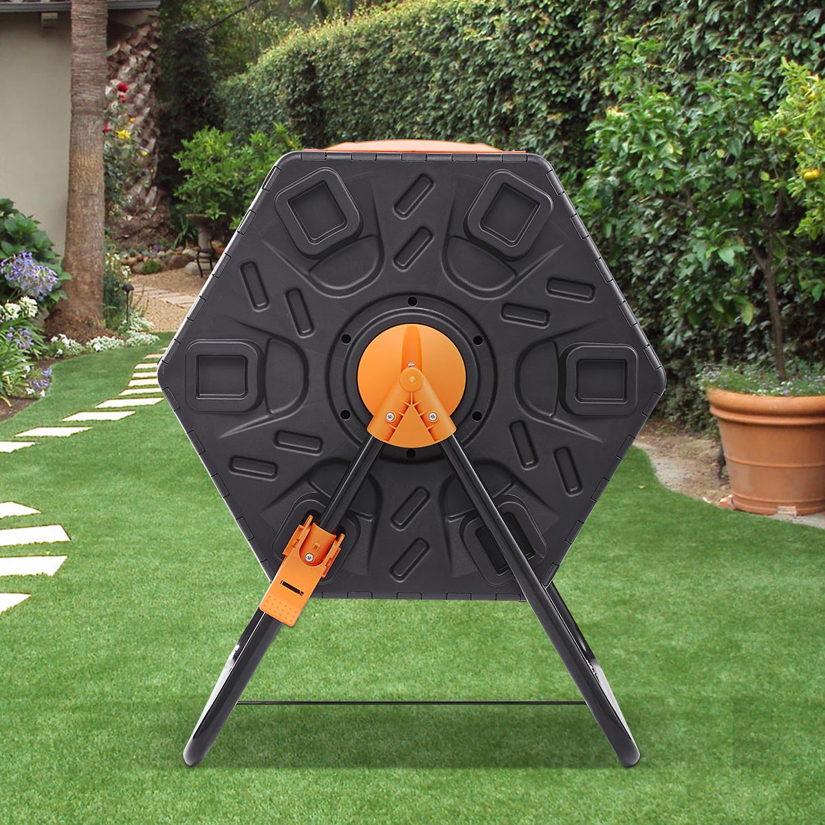 VEVOR compact design fits urban gardens, balconies, and terraces.