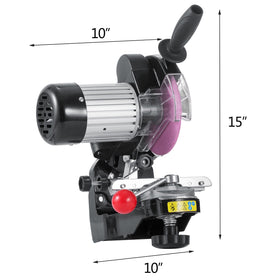 VEVOR sharpener powered by 3000 RPM motor for efficient sharpening.
