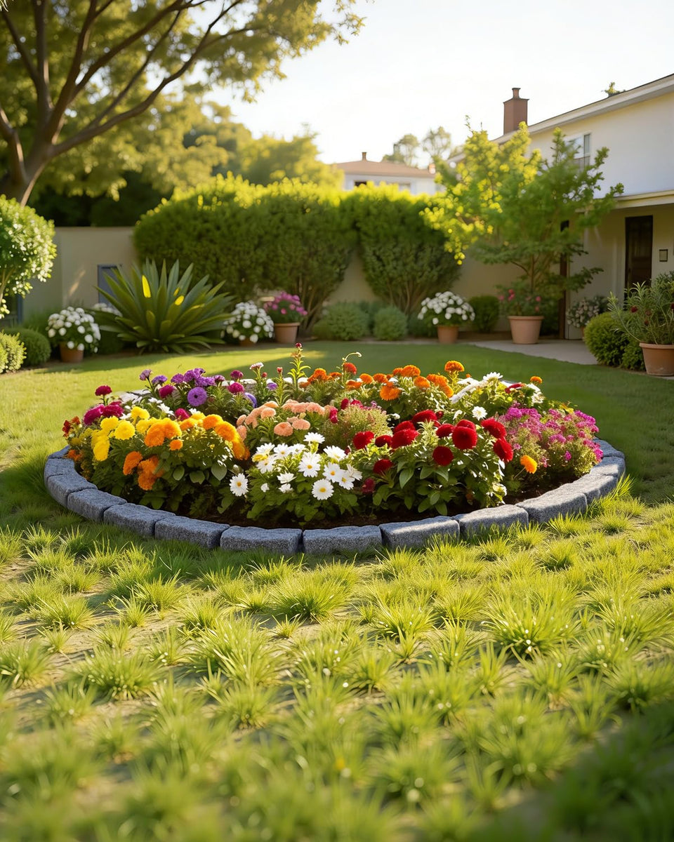 VEVOR faux stone edging panel with realistic texture for defined borders.