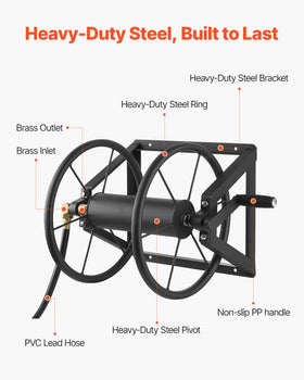 VEVOR five-foot leader tubing aids quick setup and reach