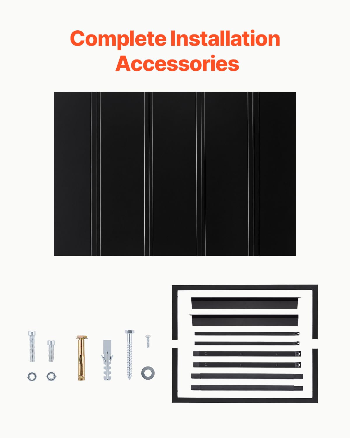 VEVOR sloped drainage design channels rainwater away