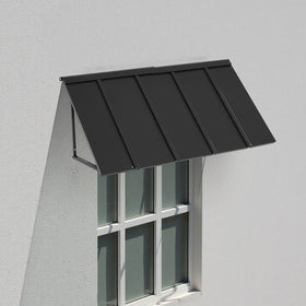 VEVOR over window canopy demonstrating exterior weather shield