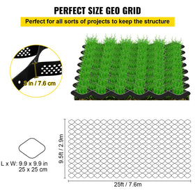 VEVOR Ground Grid on slopes protects against erosion and enables safe traffic