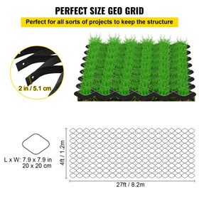 HDPE cuttable material of VEVOR Ground Grid for DIY sizing