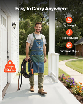 VEVOR lightweight design makes maneuvering easy during chores