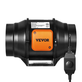 VEVOR inline duct fan is ideal for hydroponics setups and equipment rooms.