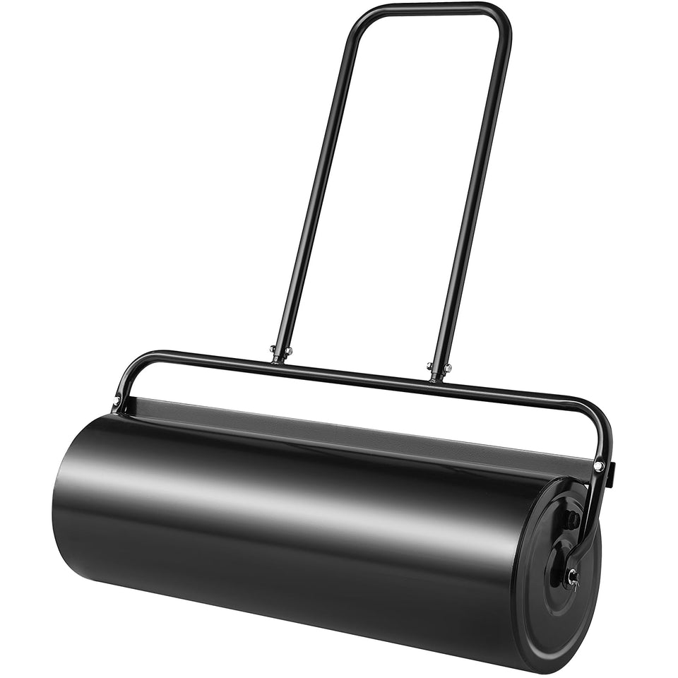 VEVOR Lawn Roller 61L drum for lawn leveling and seed contact.