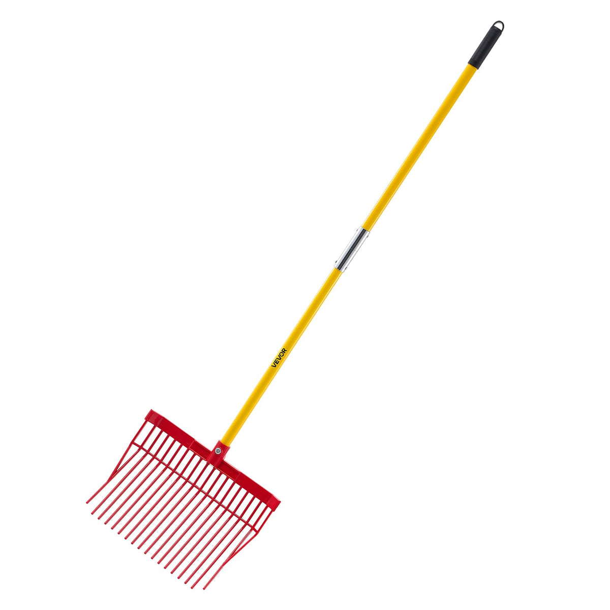VEVOR muck fork ideal for stalls, barns, and outdoor cleanup