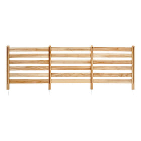 VEVOR outdoor privacy fence offers flexible layouts to match your space.
