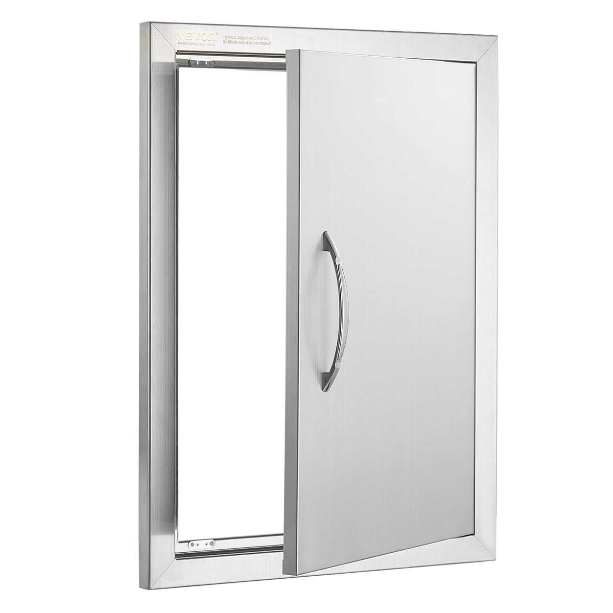 VEVOR outdoor kitchen access door boosts organization for grilling stations.