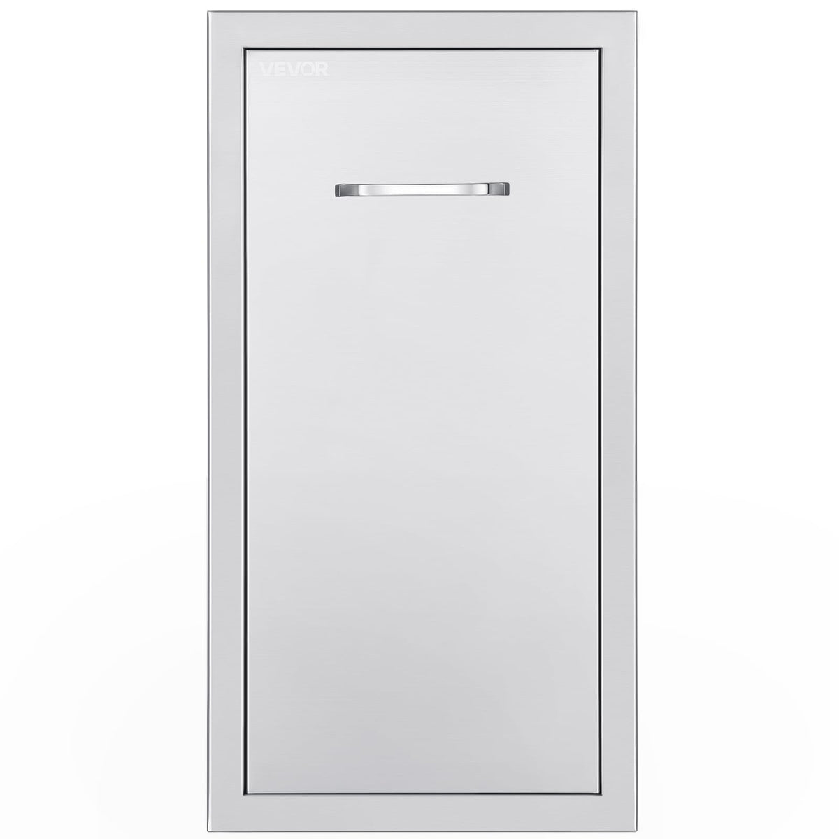 Weather-resistant design of the VEVOR outdoor trash drawer in outdoor setting