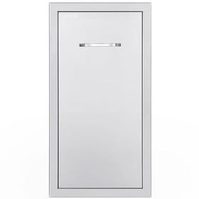 Weather-resistant design of the VEVOR outdoor trash drawer in outdoor setting