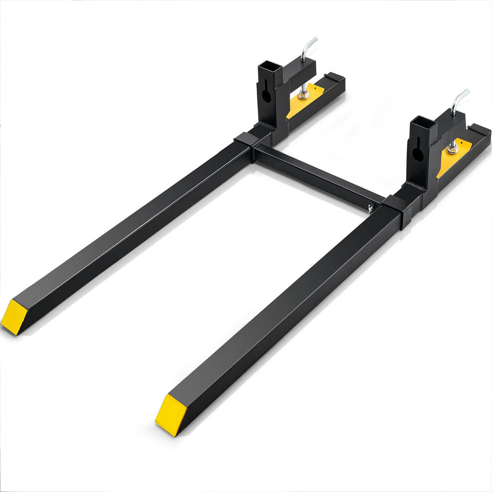 VEVOR pallet forks with 2000 lbs capacity for heavy lifting on farms