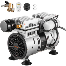 VEVOR pond aerator 550W compressor for large ponds delivering strong oxygen circulation.