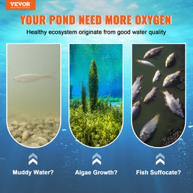 VEVOR pond aerator timer unit for adjustable operation and energy savings.