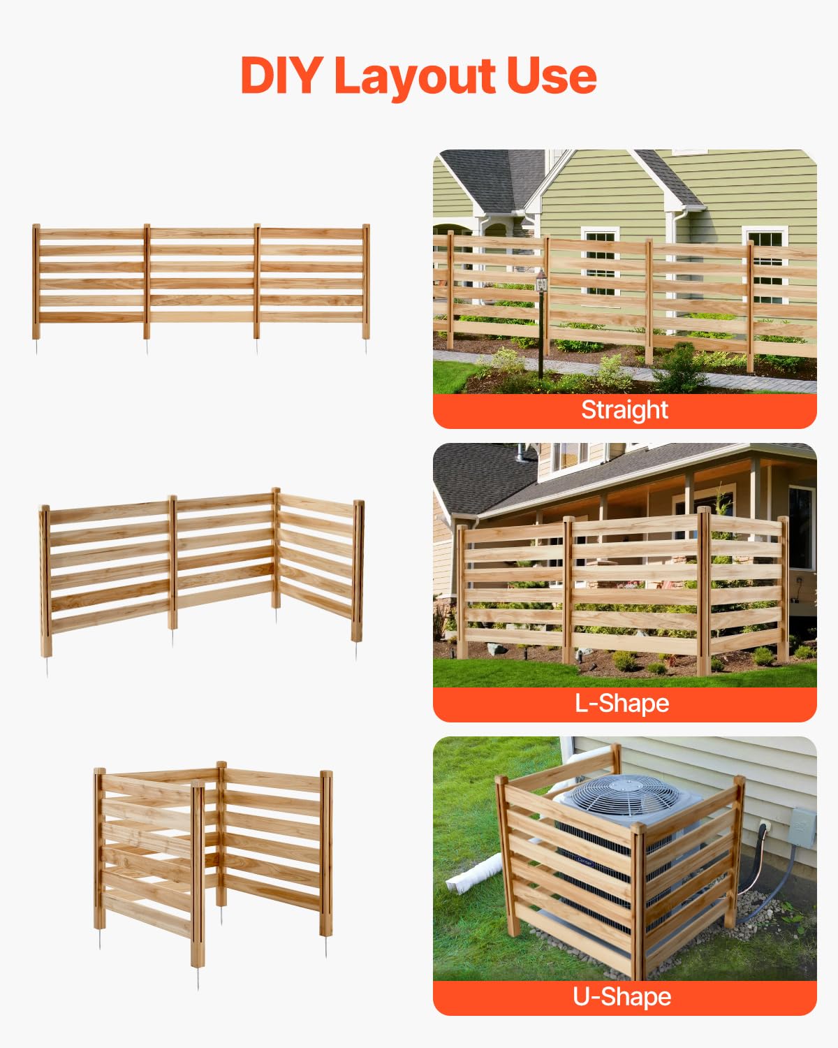 VEVOR pool equipment enclosure blends into the landscape while keeping items tidy.