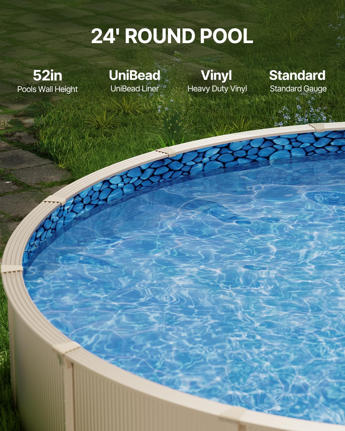 VEVOR liner soft cushion bottom for comfortable footing