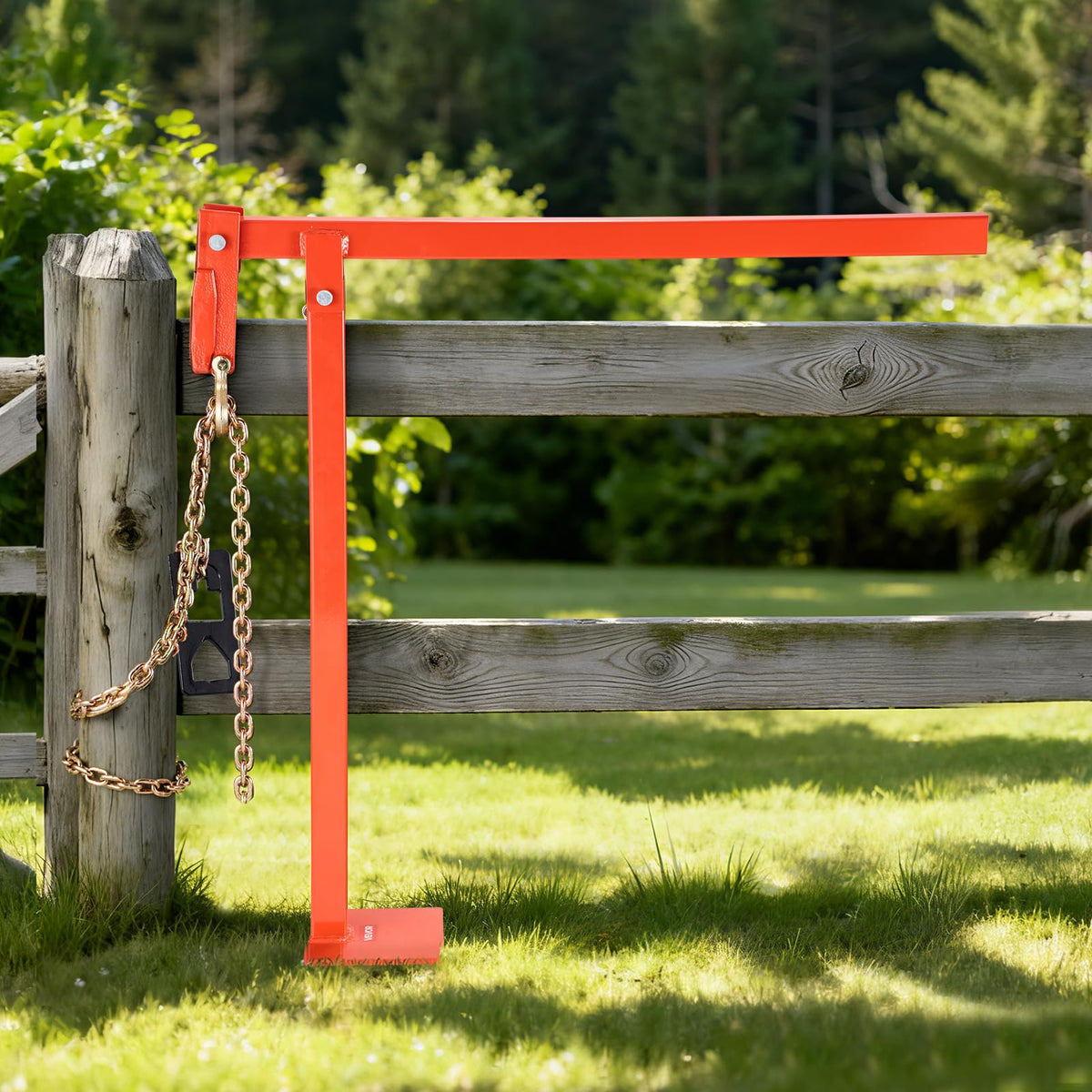 VEVOR powder-coated finish resists rust and wear in outdoor use.