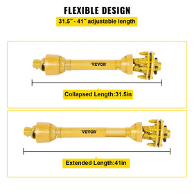 VEVOR PTO shaft 7-inch friction disc for smoother engagement and durability