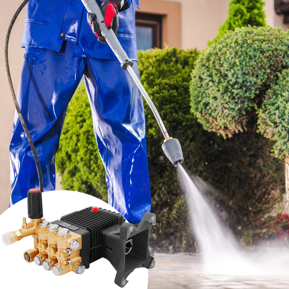VEVOR pump built to resist high pressures and wear