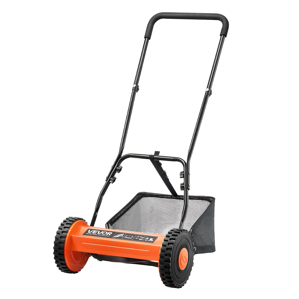 VEVOR Push Reel Mower with 14-inch width for precise trims on green lawns