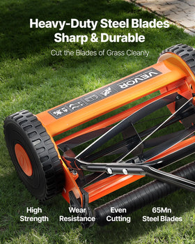 Adjustable height 0.6–1.75 inches for seasonal grass