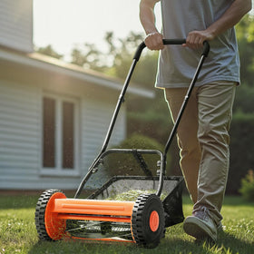 Tip: mow tall grass in multiple passes for best results