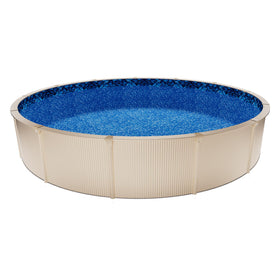 VEVOR secure-fit liner designed for steel-sided round pools