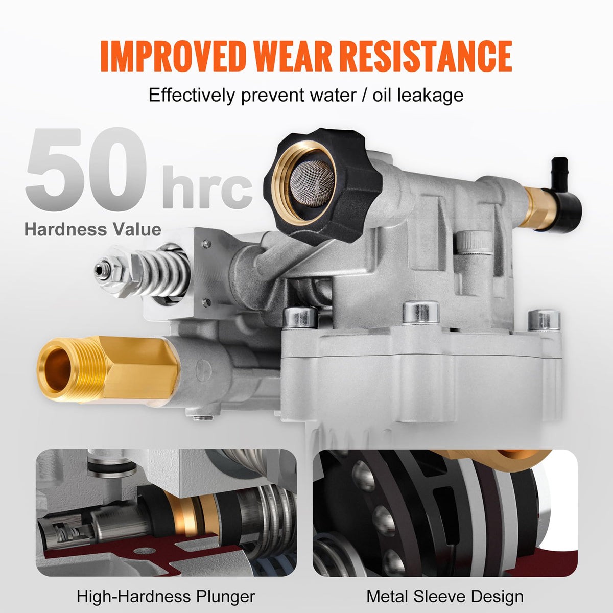 VEVOR maintenance-free crankcase design reduces upkeep and hassles.