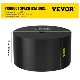 VEVOR durable edging resists weather, cracking, and fading in harsh climates.