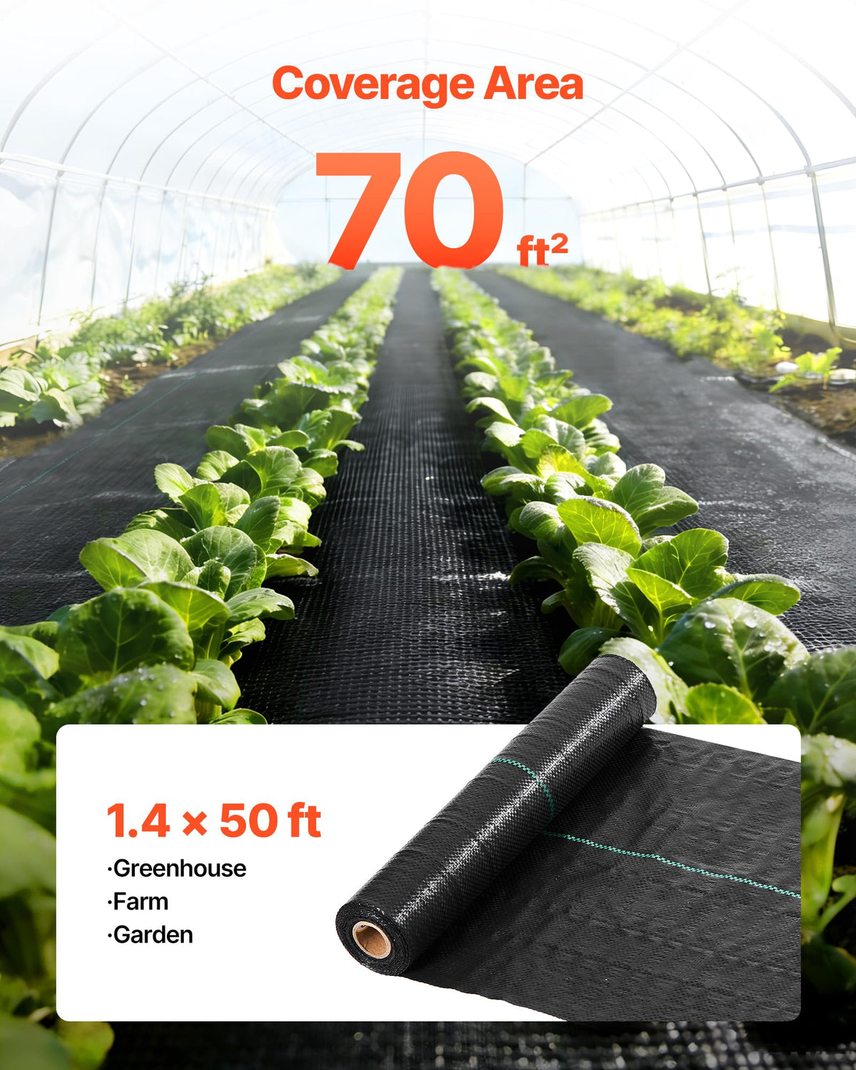 Cut guidelines aid precise installation in beds and paths
