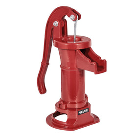 VEVOR Well Hand Pitcher Pump ideal outdoor decor that doubles as a water source.