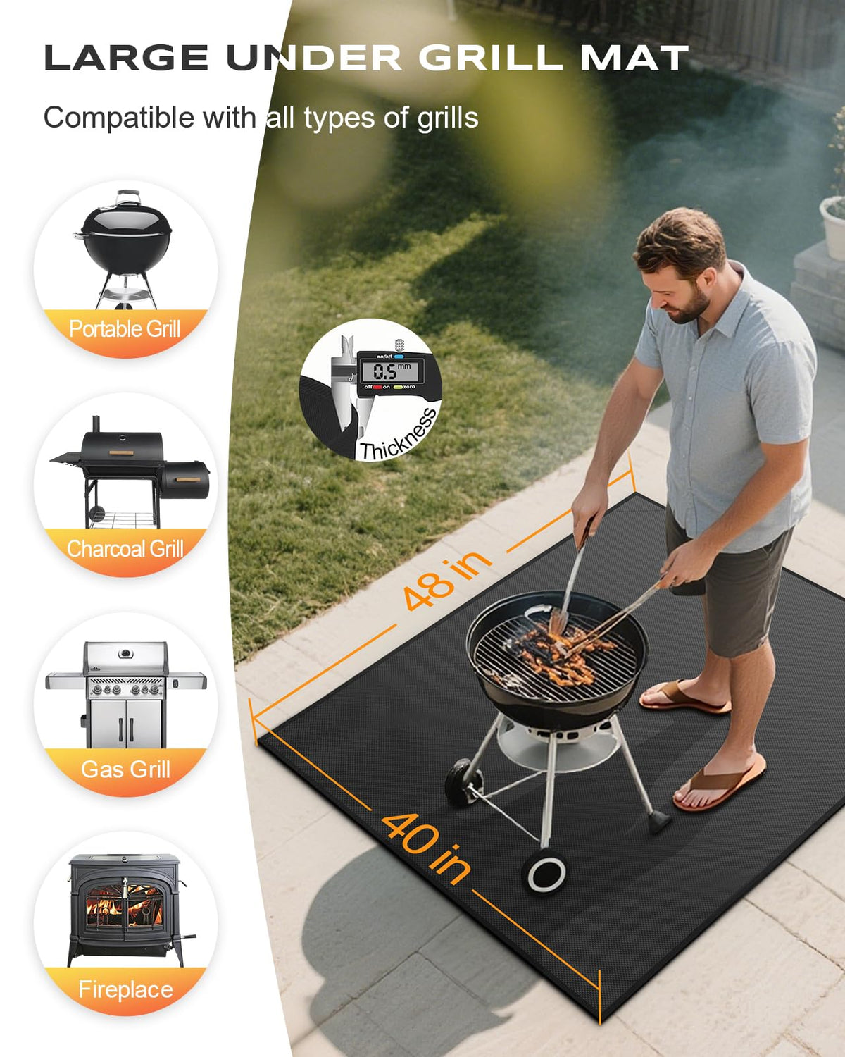 Vewaci non-curl corners design keeps mats flat under heavy use.