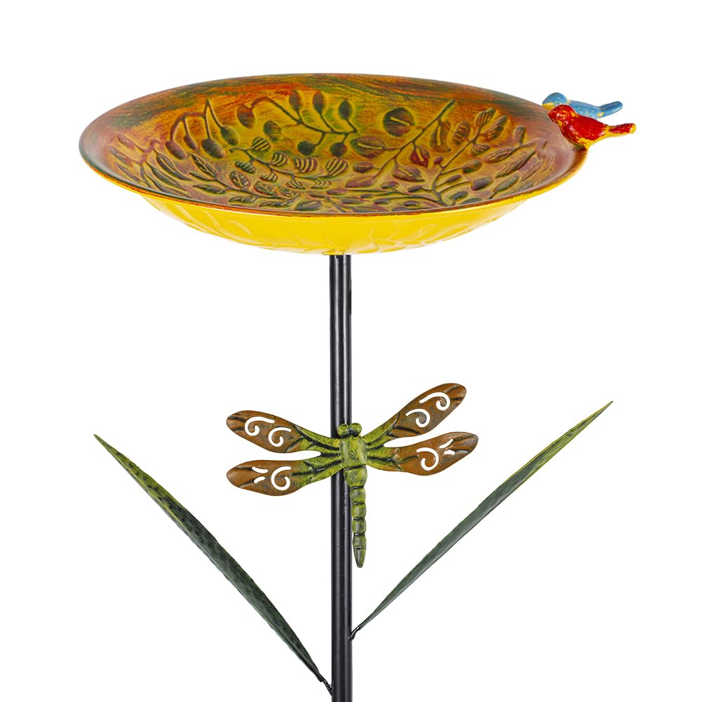 VEWOGARDEN 38-inch bird bath base view for sturdy outdoor display