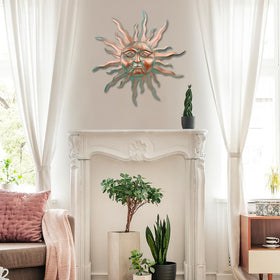 VEWOGARDEN Mediterranean terrace setting adds organic warmth to walls