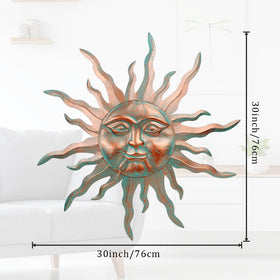 VEWOGARDEN patina green finish adds vintage charm and weather resistance