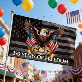 Veworn 250th anniversary flag event decor ideal for anniversaries and heritage celebrations