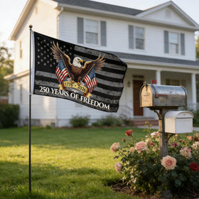 Veworn 250th anniversary flag yard decor for standout outdoor celebration