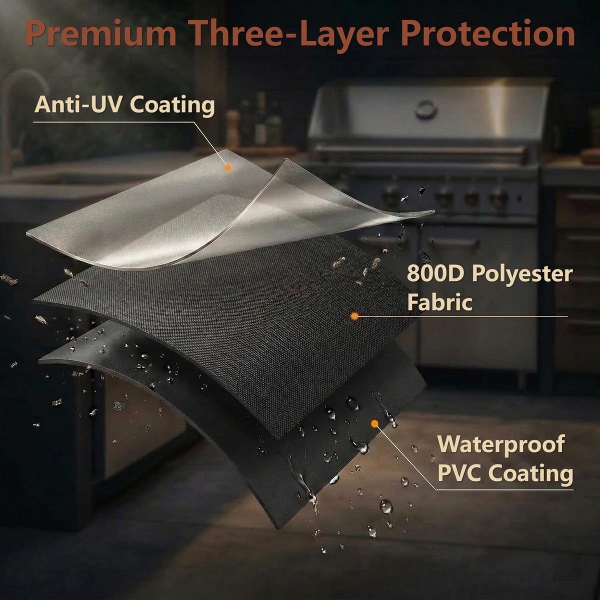 VEYEGIS compatible with Weber Spirit 200 300 series and select Genesis models