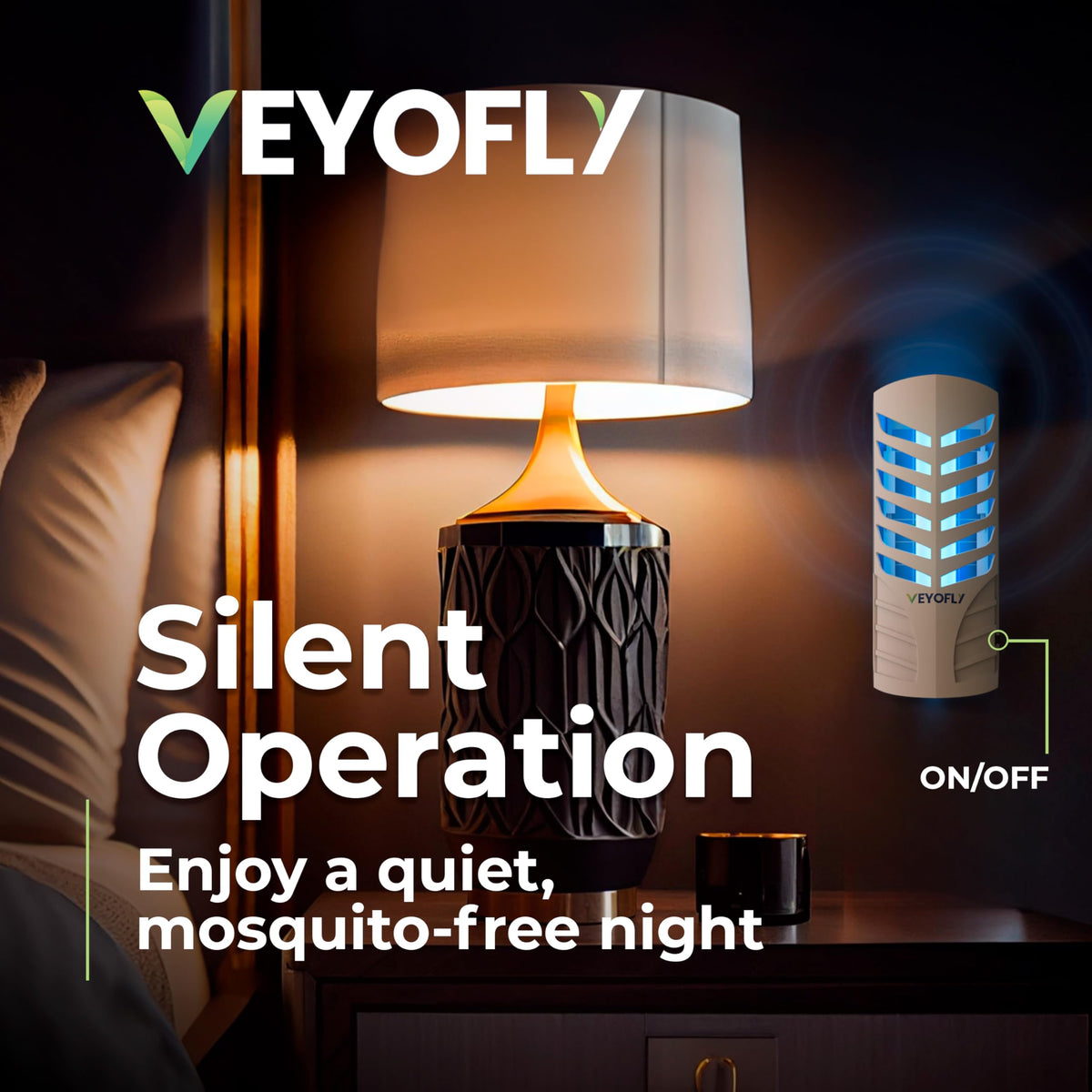 VEYOFLY pet-friendly design without sprays for safe indoor use