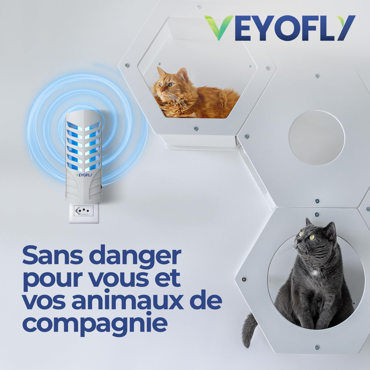 VEYOFLY compact setup suitable for plant zones and garages