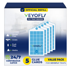 VEYOFLY fruit fly trap refill glue board for indoor use