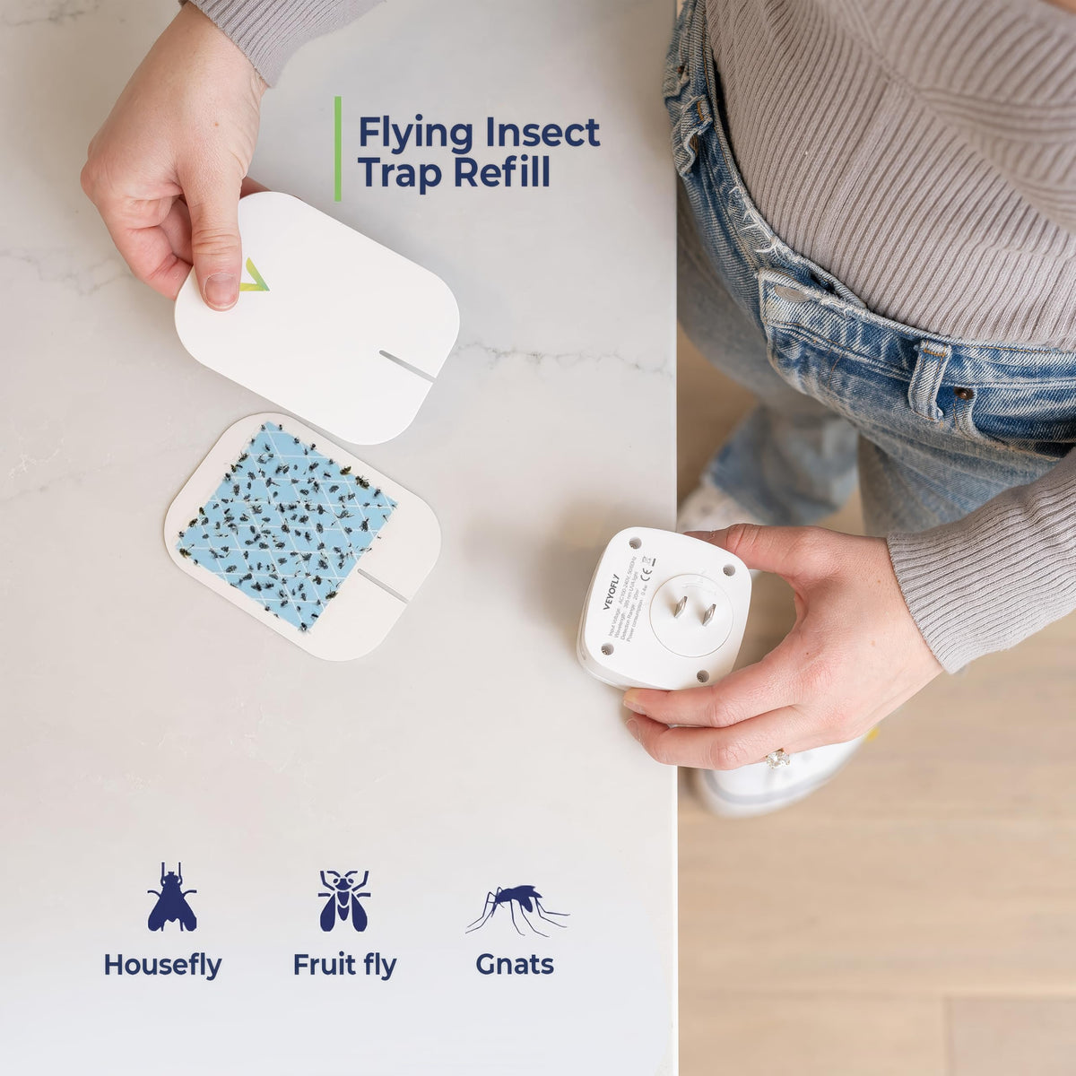 VEYOFLY glue board refills keep your trap ready for continued use.