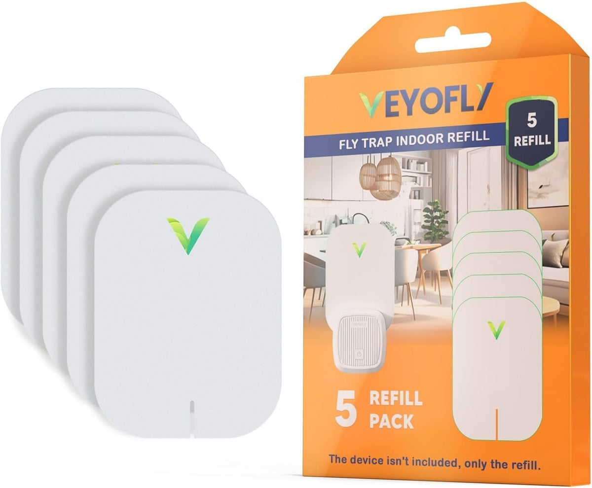 VEYOFLY glue boards with ultra-strong adhesive for secure indoor insect capture.