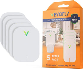 VEYOFLY glue boards with ultra-strong adhesive for secure indoor insect capture.