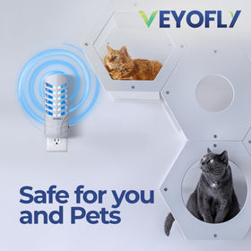 VEYOFLY trap works well near kitchens, bedrooms, and plant areas